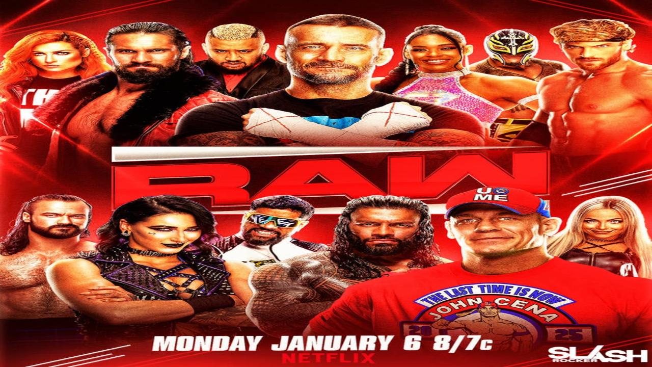 عرض الرو WWE Raw 07.04.2025 اون لاين