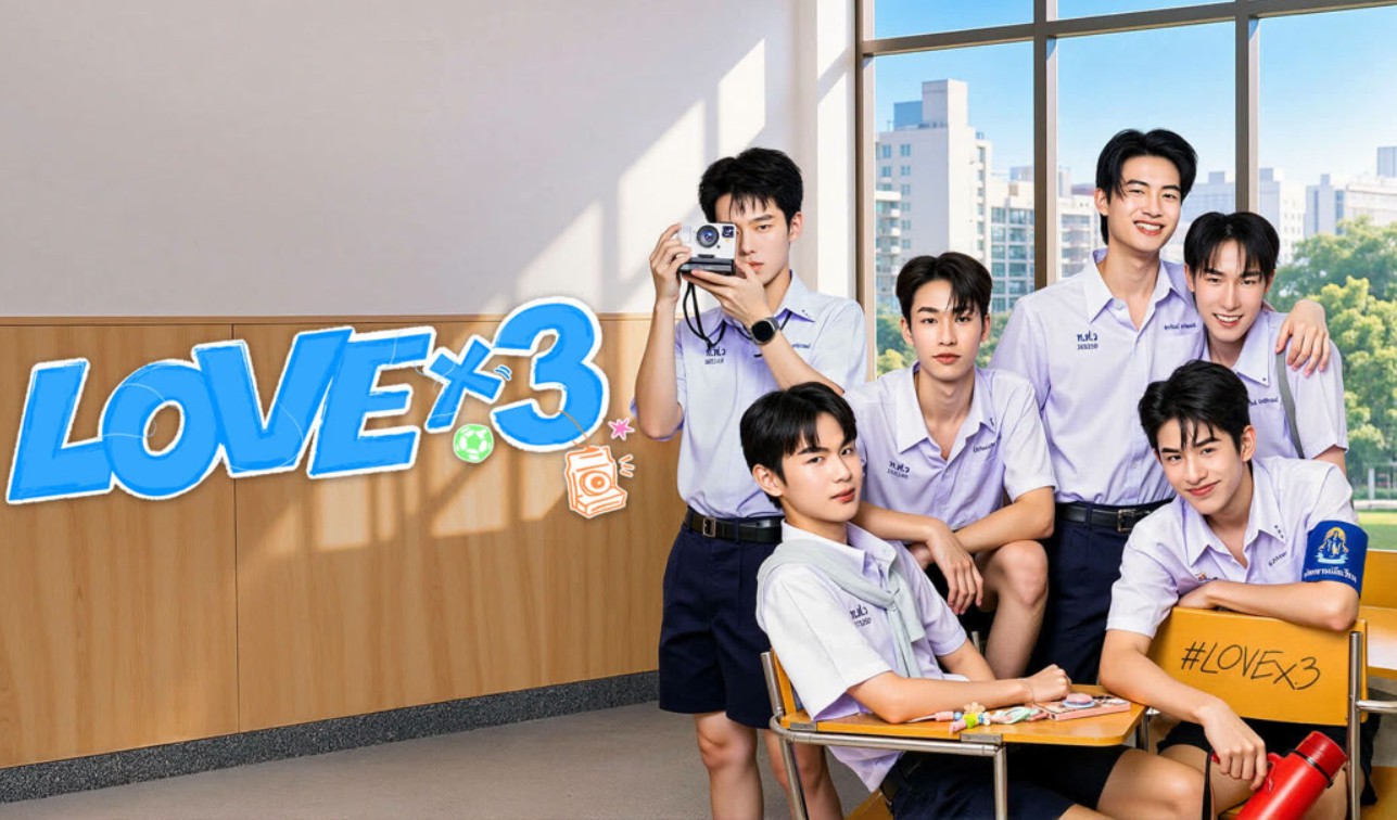مسلسل حب ضرب ثلاثة LOVEx3 الحلقة 3 مترجمة